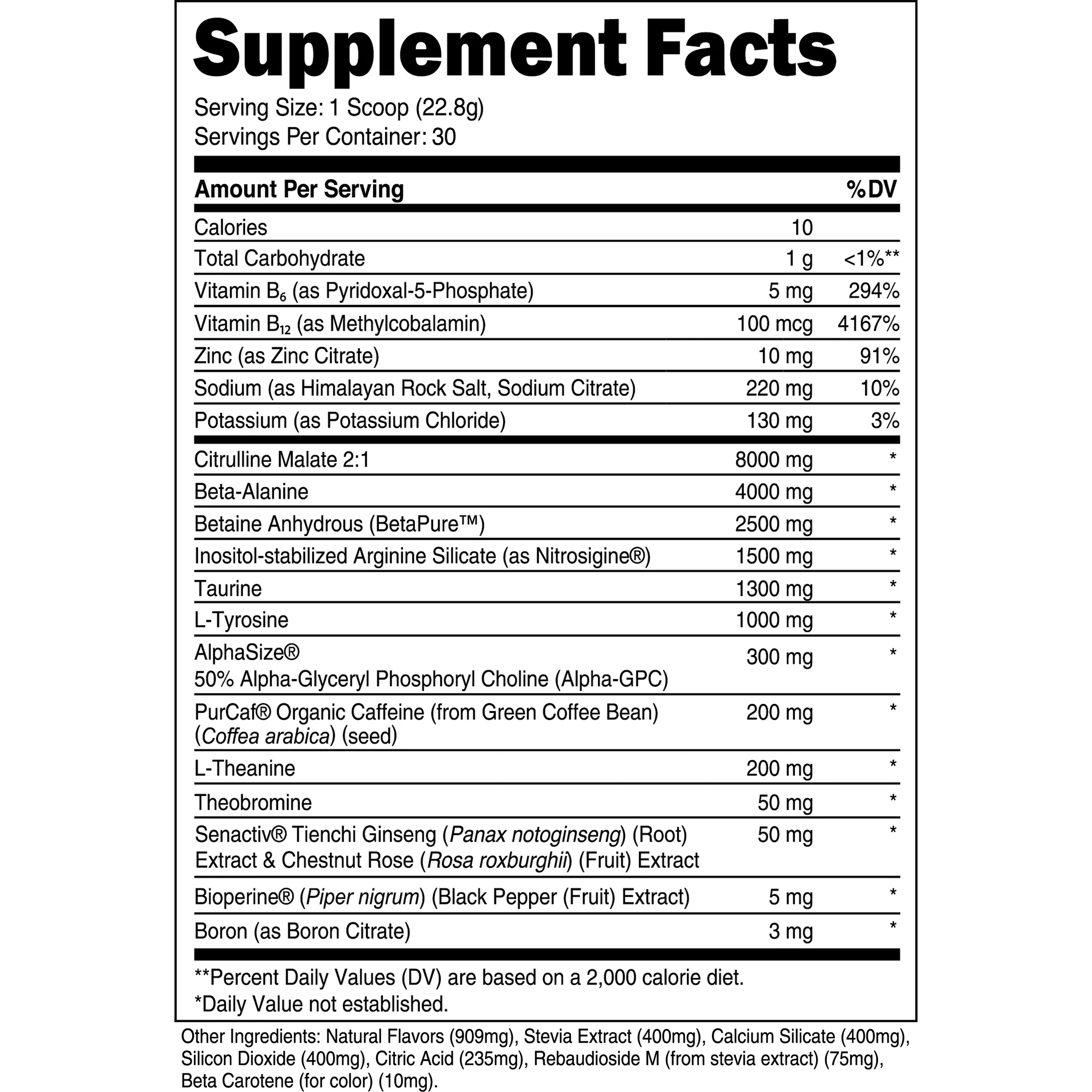 Beast Bulk Pre-Workout - Image 2