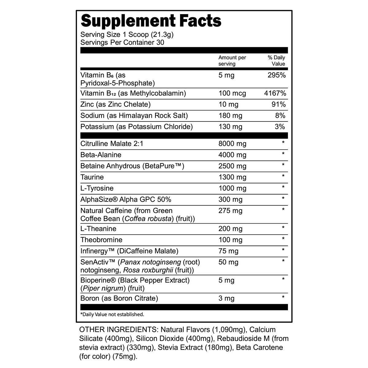 Bulk Black Pre-Workout - Image 13